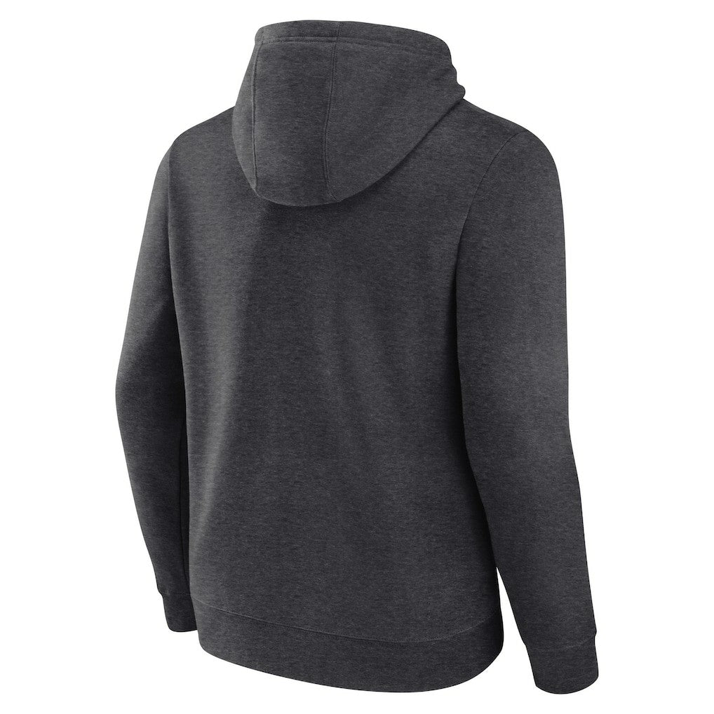 Chicago Bears Primary Team Logo Fitted Pullover Hoodie Charcoal - NFL