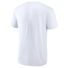 Denver Broncos Logo Team Lockup T-Shirt White - NFL