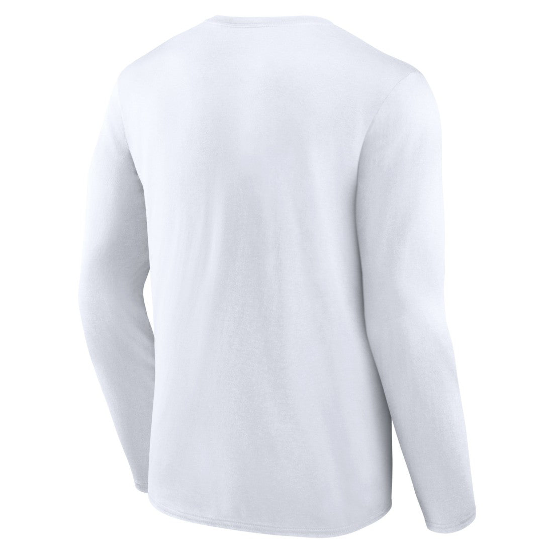 Detroit Lions Logo Team Lockup Long Sleeve T-Shirt White - NFL
