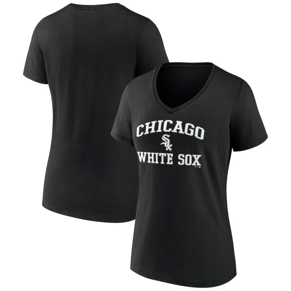 Chicago White Sox Women's Heart and Soul V-Neck T-Shirt Clearance