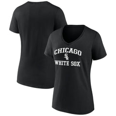 Chicago White Sox Women's Heart and Soul V-Neck T-Shirt Clearance