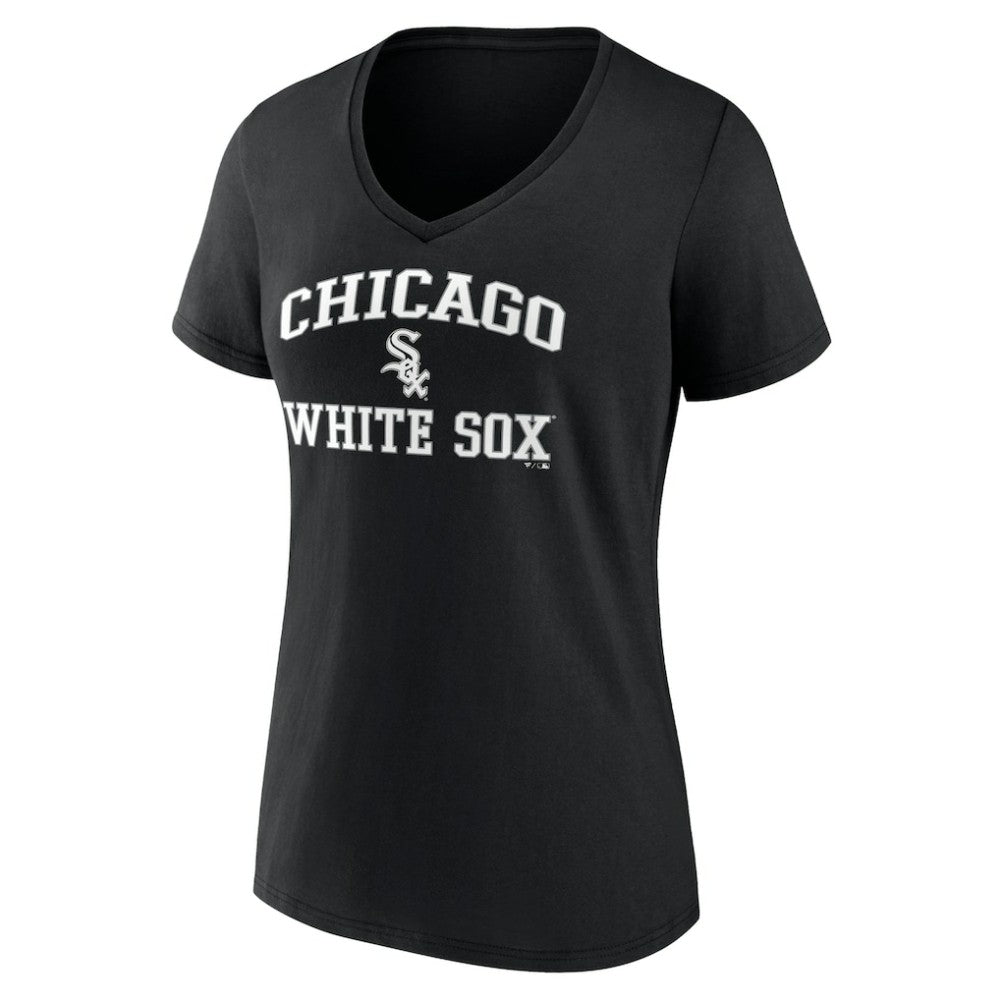 Chicago White Sox Women's Heart and Soul V-Neck T-Shirt Clearance