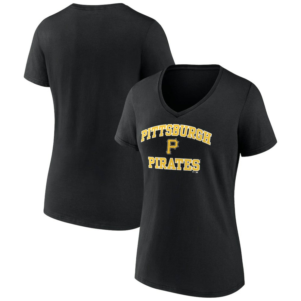 Pittsburgh Pirates Women's Heart and Soul V-Neck T-Shirt Near Me