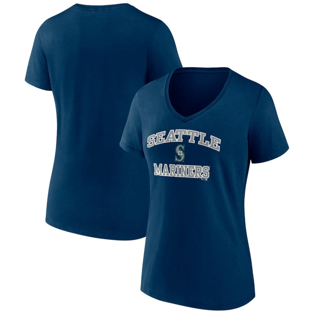Seattle Mariners Women's Heart and Soul V-Neck T-Shirt Online