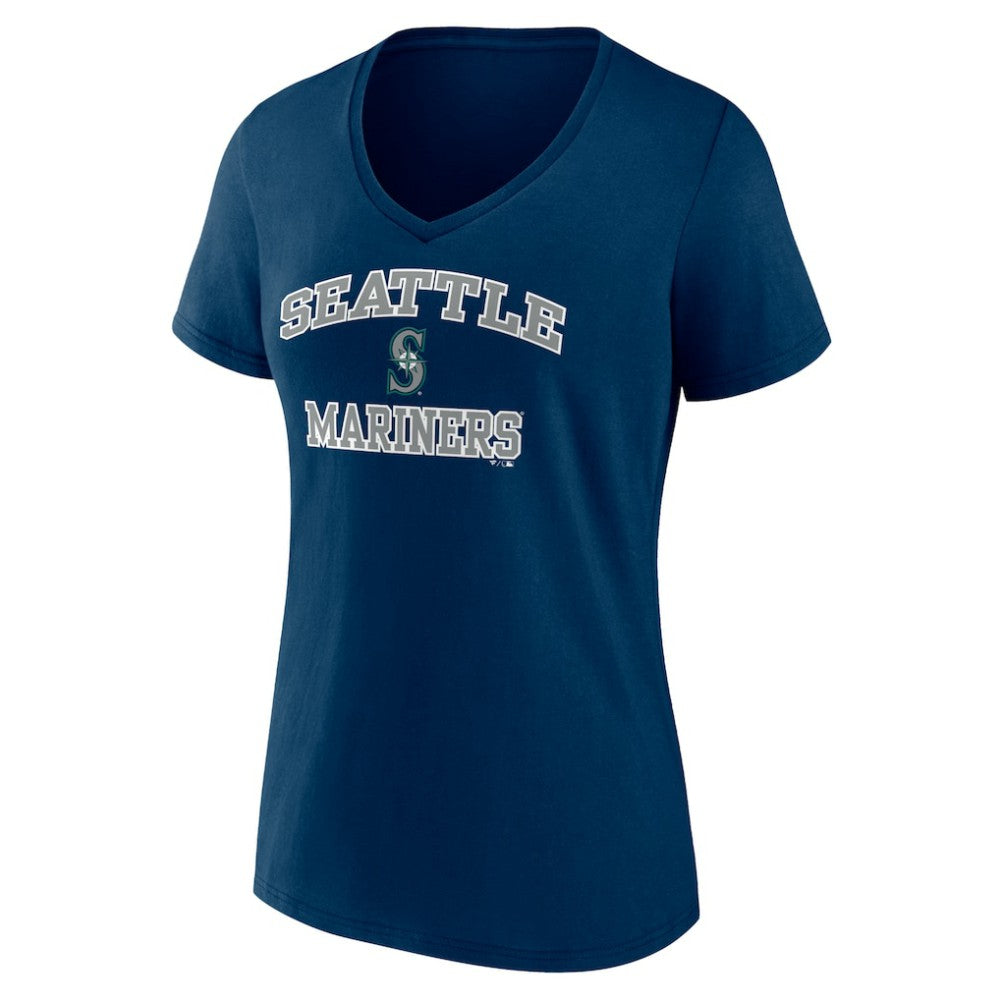 Seattle Mariners Women's Heart and Soul V-Neck T-Shirt Online