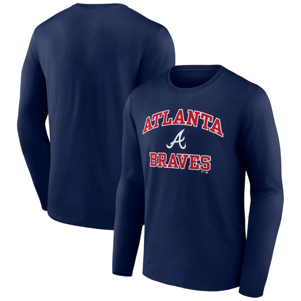 Atlanta Braves Heart and Soul Long Sleeve T-Shirt On Sale
