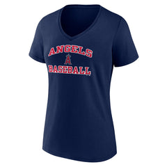 Los Angeles Angels Women's Heart and Soul V-Neck T-Shirt Lifestyle