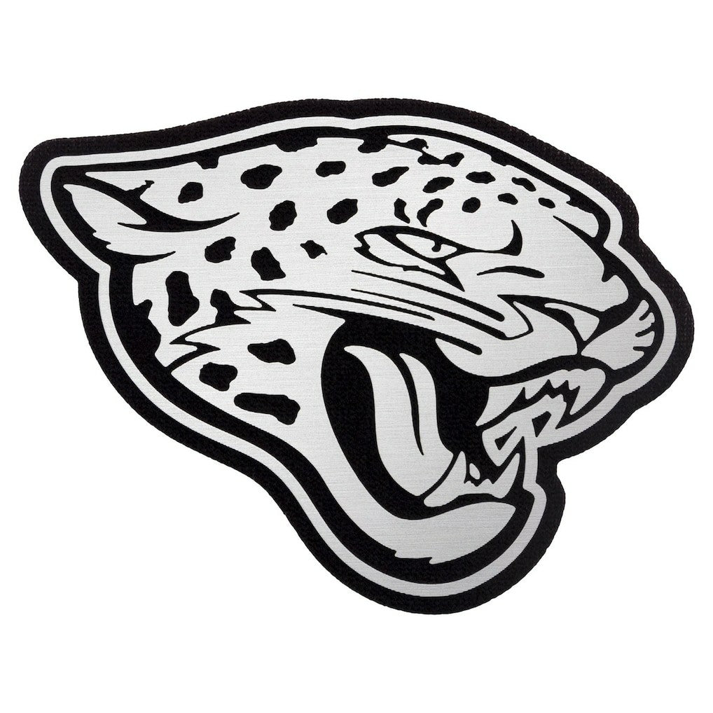 Jacksonville Jaguars Antigua Metallic Logo Pace Quarter-Zip Pullover Top Steel - NFL