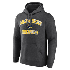 Milwaukee Brewers Heart and Soul Pullover Hoodie Clearance