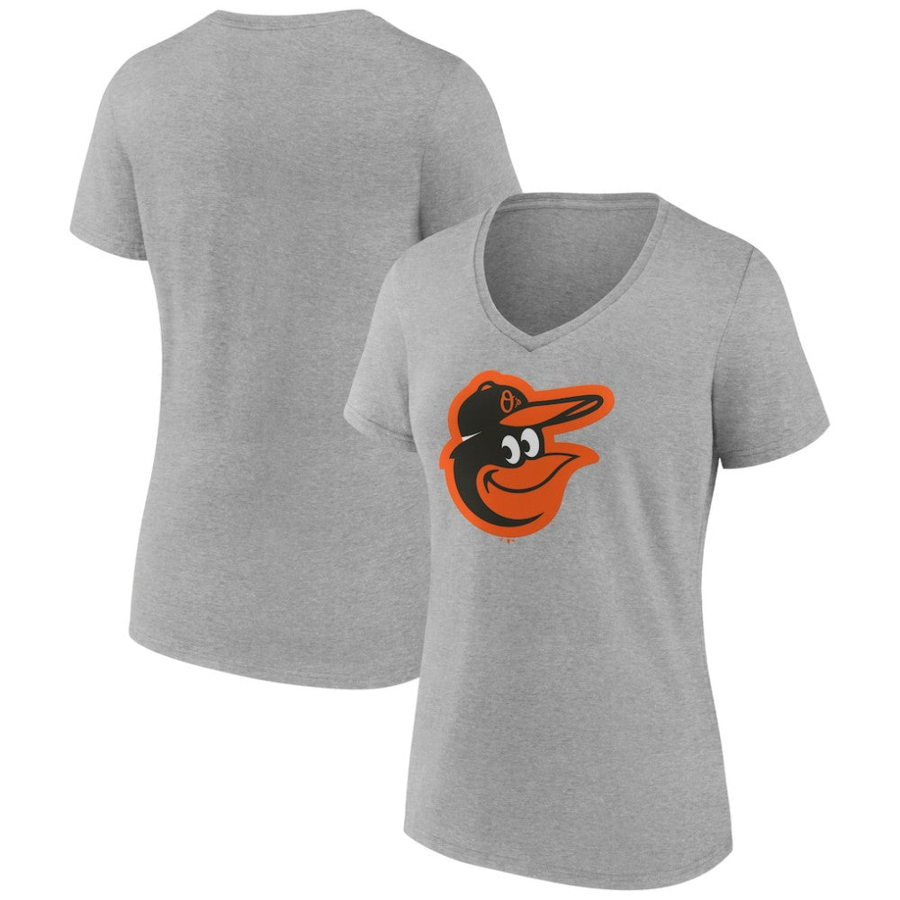 Baltimore Orioles Women's Official Logo V-Neck T-Shirt On Sale
