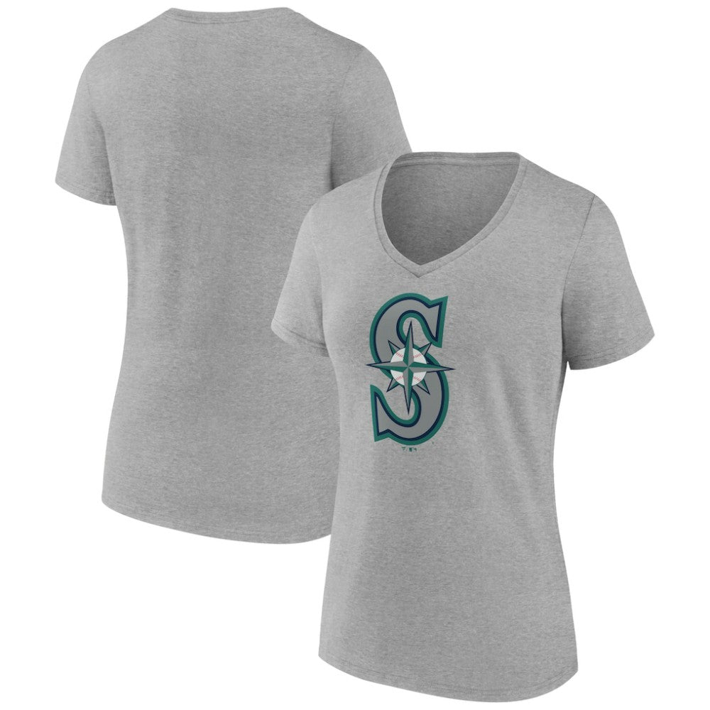 Seattle Mariners Women's Official Logo V-Neck T-Shirt Near Me