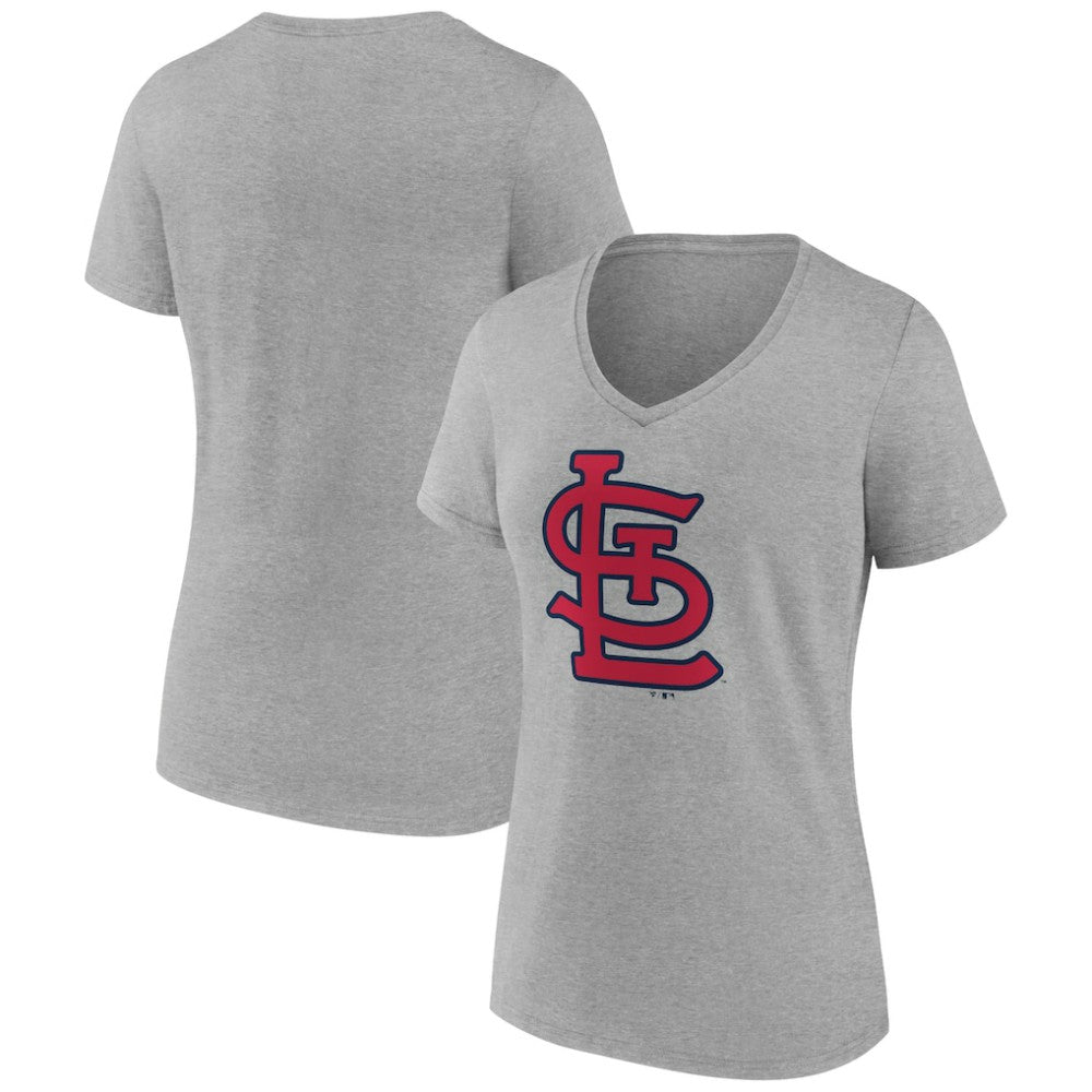 St. Louis Cardinals Women's Official Logo V-Neck T-Shirt Clearance