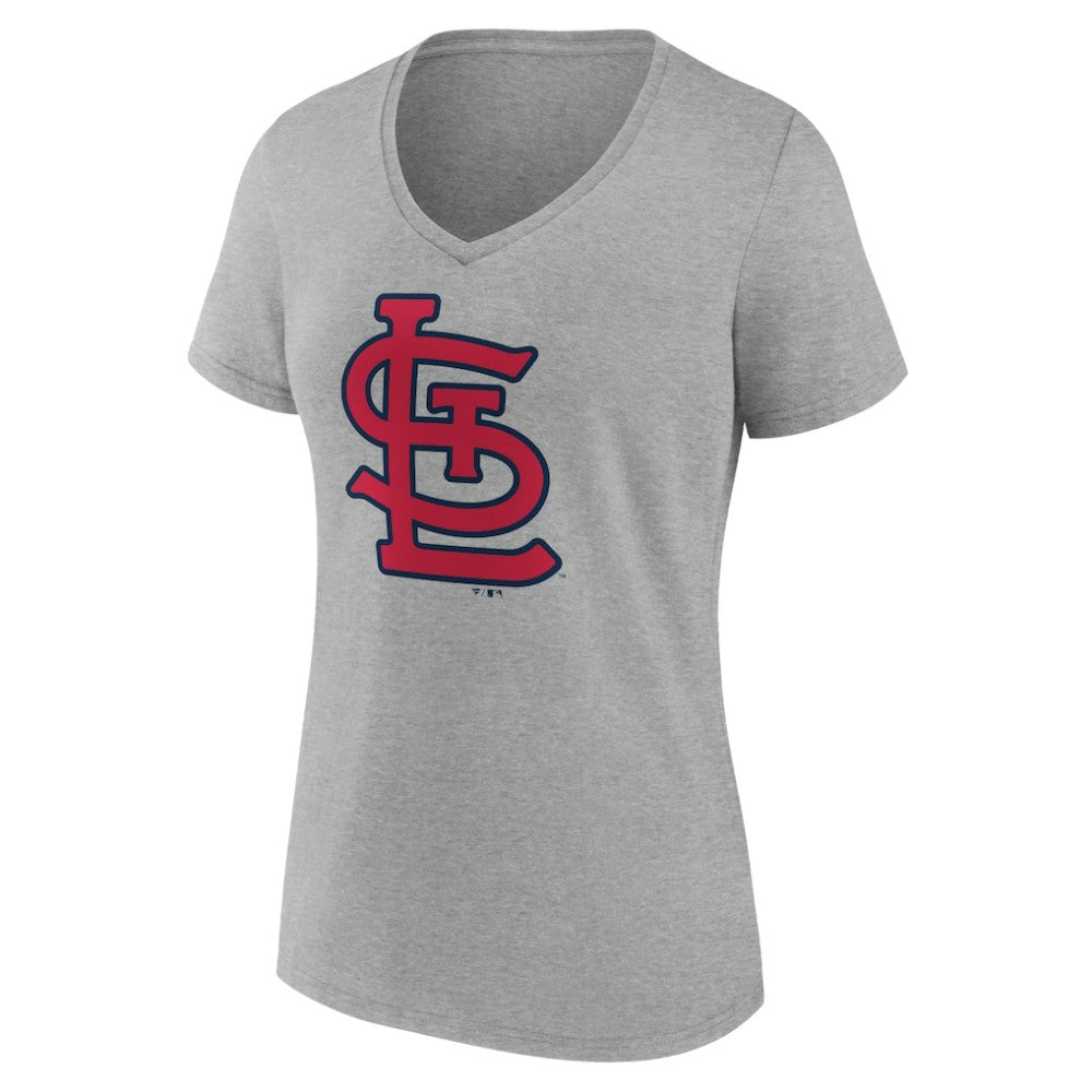 St. Louis Cardinals Women's Official Logo V-Neck T-Shirt Clearance
