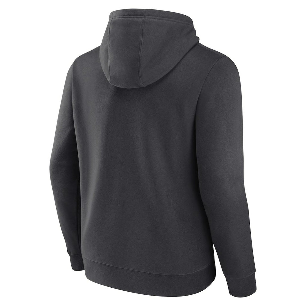 Seattle Seahawks Victory Arch Fitted Pullover Hoodie Charcoal - NFL