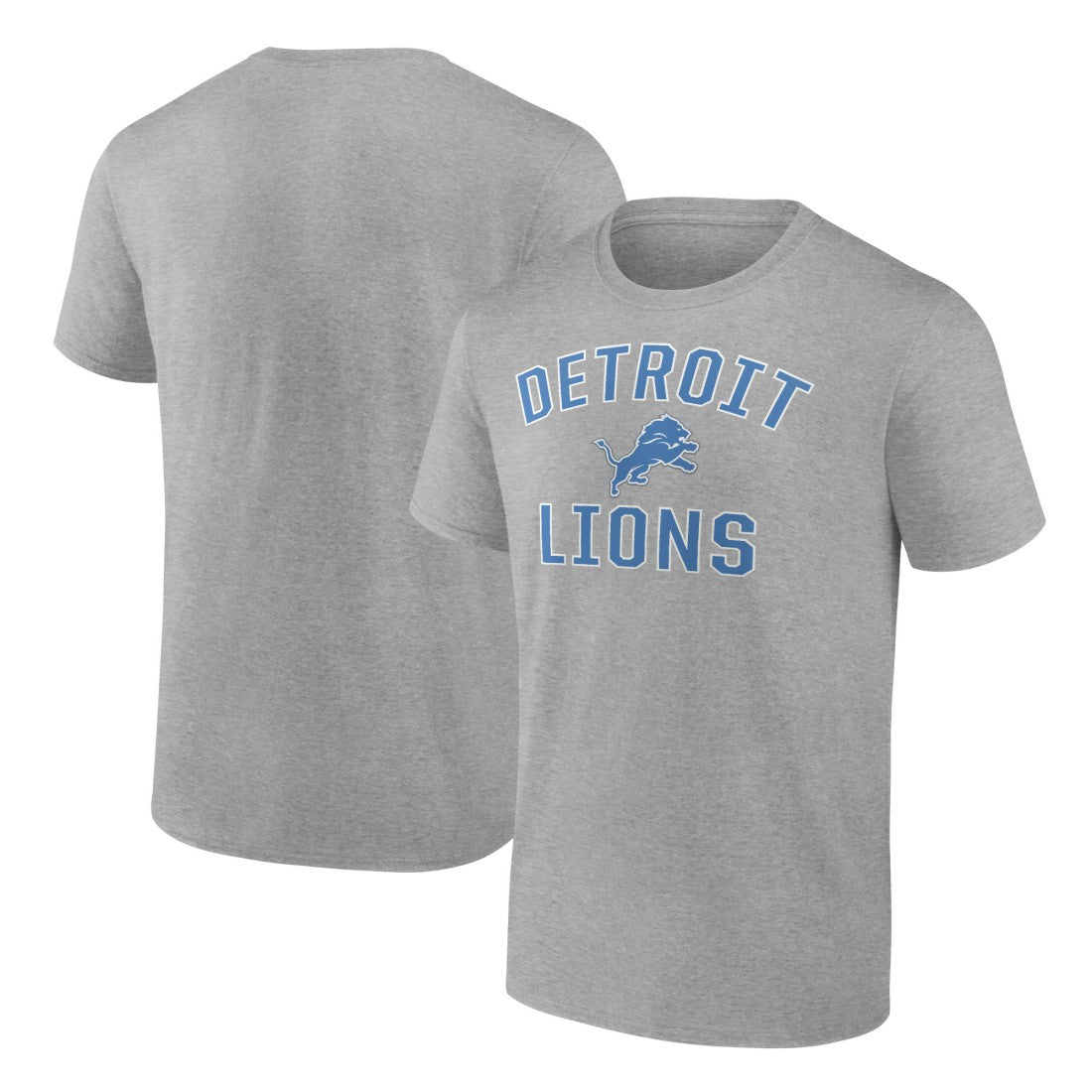 Detroit Lions Victory Arch T-Shirt Heather Gray - Fanatics