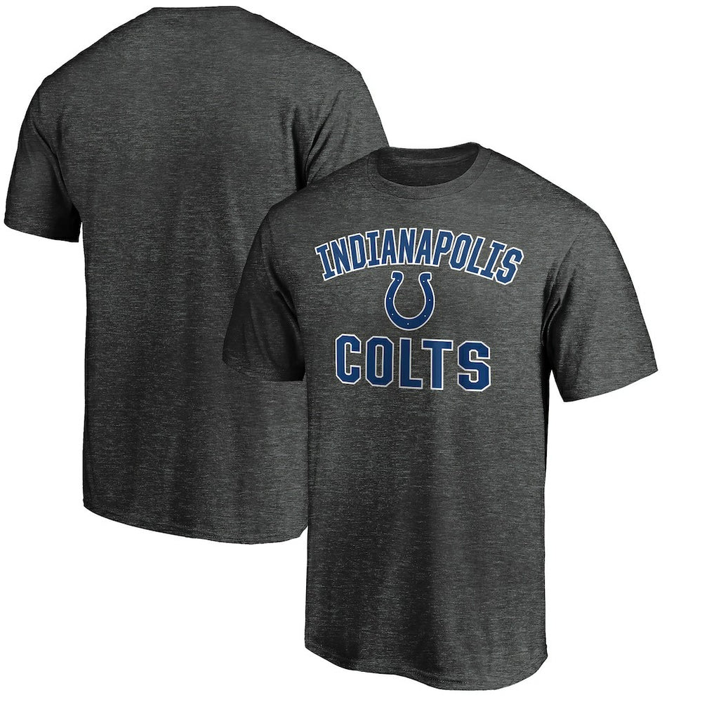 Indianapolis Colts Victory Arch T-Shirt Heather Charcoal - Fanatics