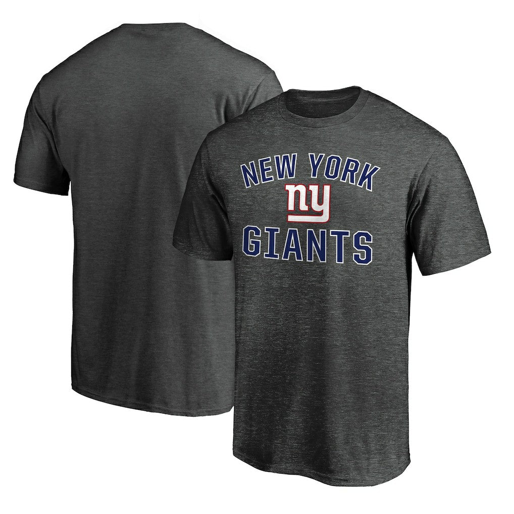 New York Giants Victory Arch T-Shirt Heather Charcoal - Fanatics