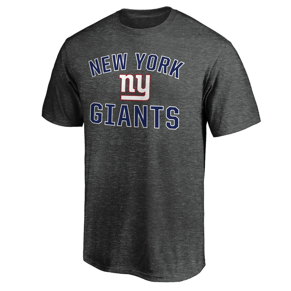 New York Giants Victory Arch T-Shirt Heather Charcoal - Fanatics