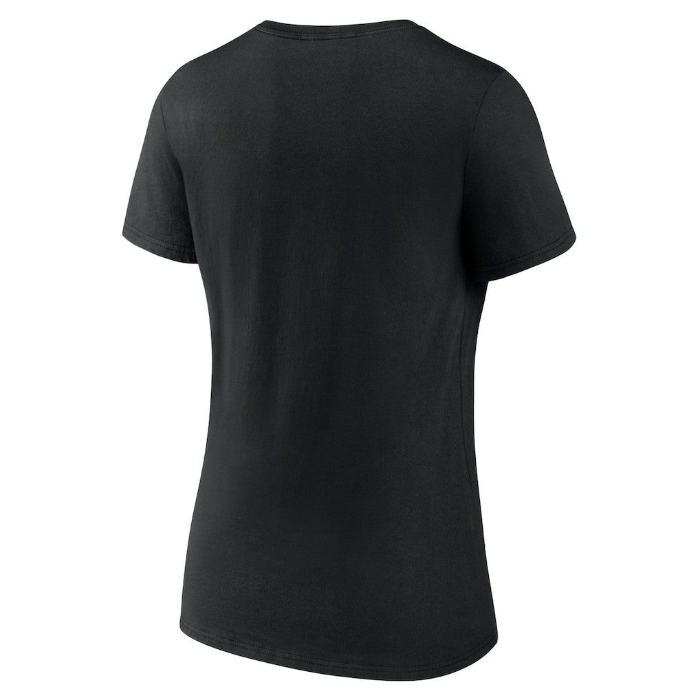 Cincinnati Bengals Women's Victory Arch Team V-Neck T-Shirt Black - NFL