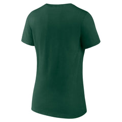 Green Bay Packers Women's Victory Arch Team V-Neck T-Shirt Green - NFL