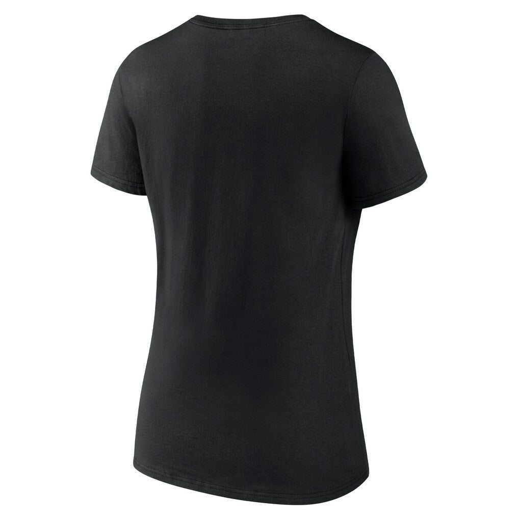 Jacksonville Jaguars Women's Victory Arch Team V-Neck T-Shirt Black - NFL