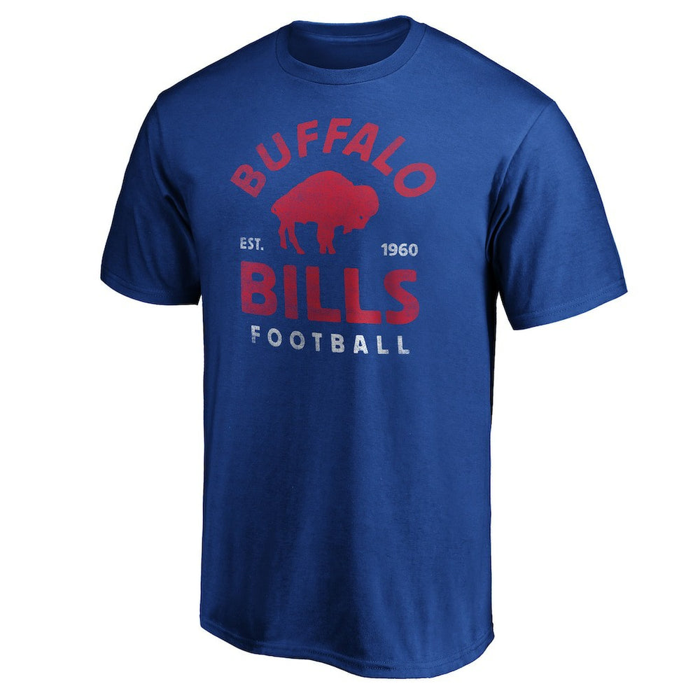 Buffalo Bills Vintage Arch T-Shirt Royal - NFL