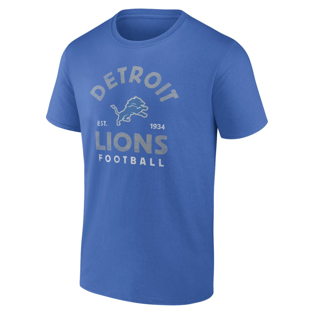 Detroit Lions Vintage Arch T-Shirt Blue - NFL