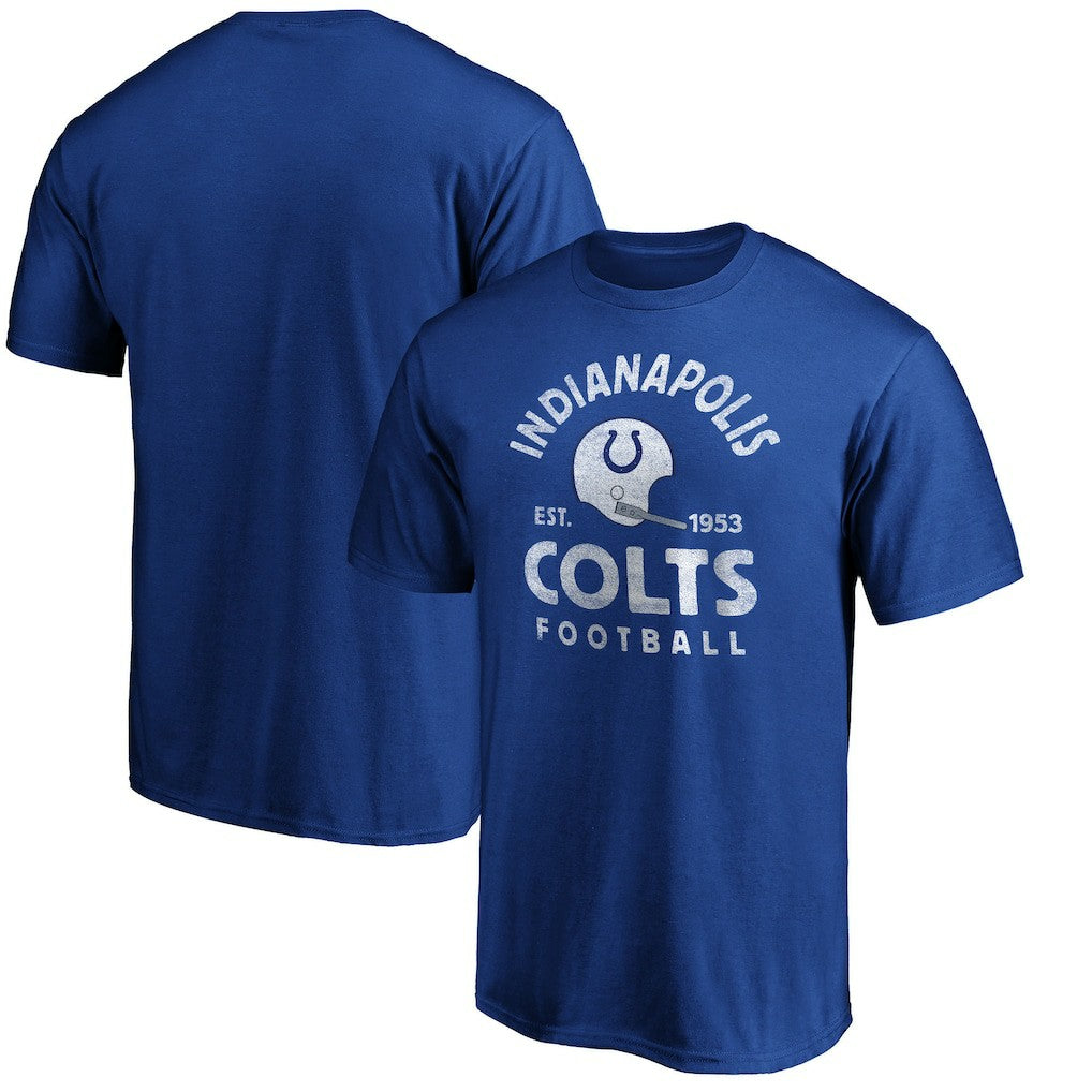 Indianapolis Colts Vintage Arch T-Shirt Royal - NFL