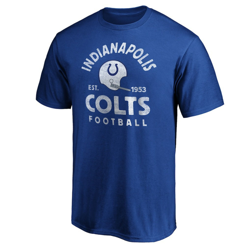 Indianapolis Colts Vintage Arch T-Shirt Royal - NFL