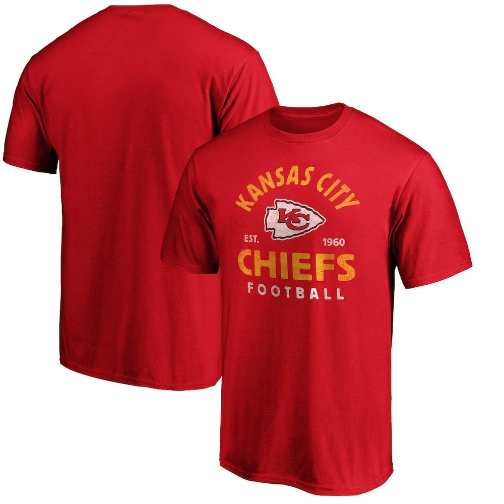 Kansas City Chiefs Vintage Arch T-Shirt Red - NFL