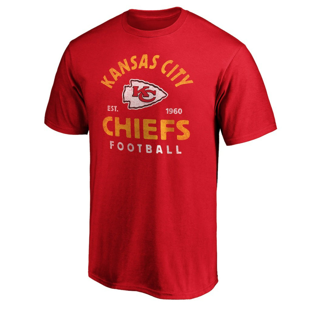 Kansas City Chiefs Vintage Arch T-Shirt Red - NFL