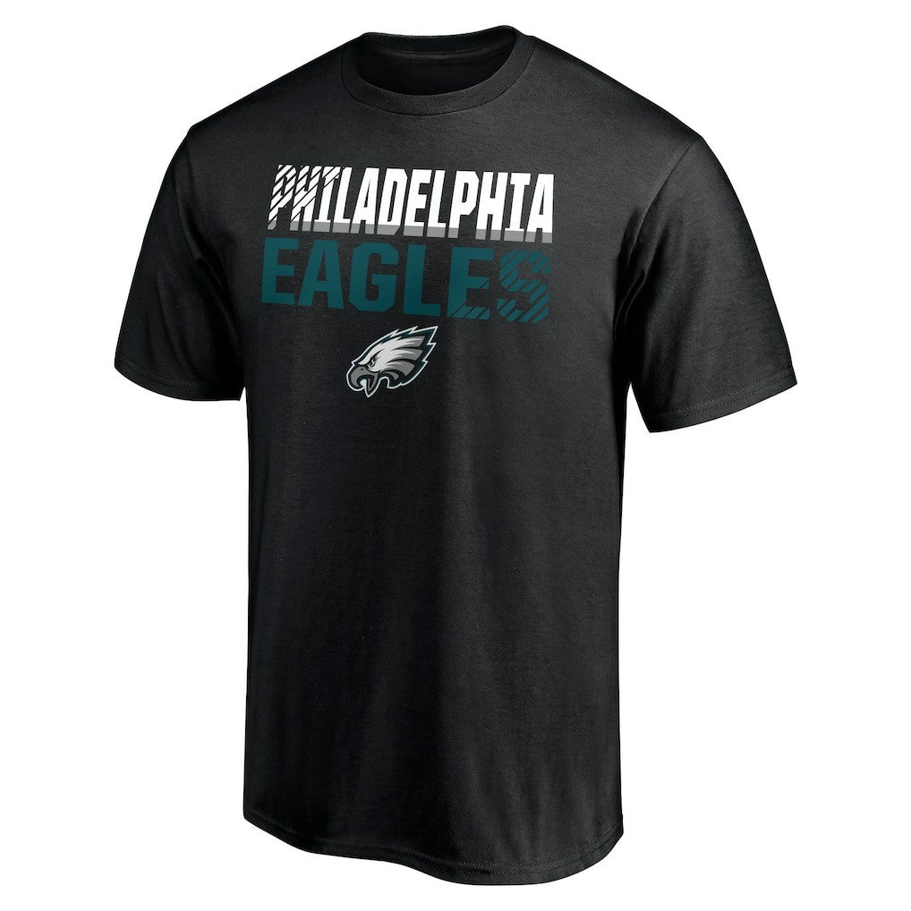 Philadelphia Eagles Team Fade Out T-Shirt Black - NFL