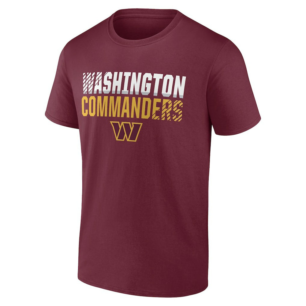 Washington Commanders Team Fade Out T-Shirt Burgundy - NFL