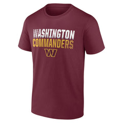 Washington Commanders Team Fade Out T-Shirt Burgundy - NFL