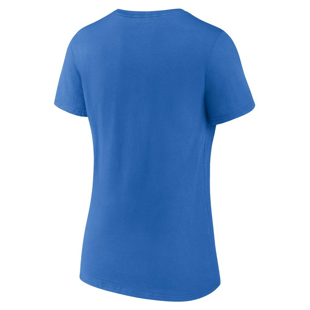 Los Angeles Chargers Women's Nostalgia V-Neck T-Shirt Powder Blue - NFL
