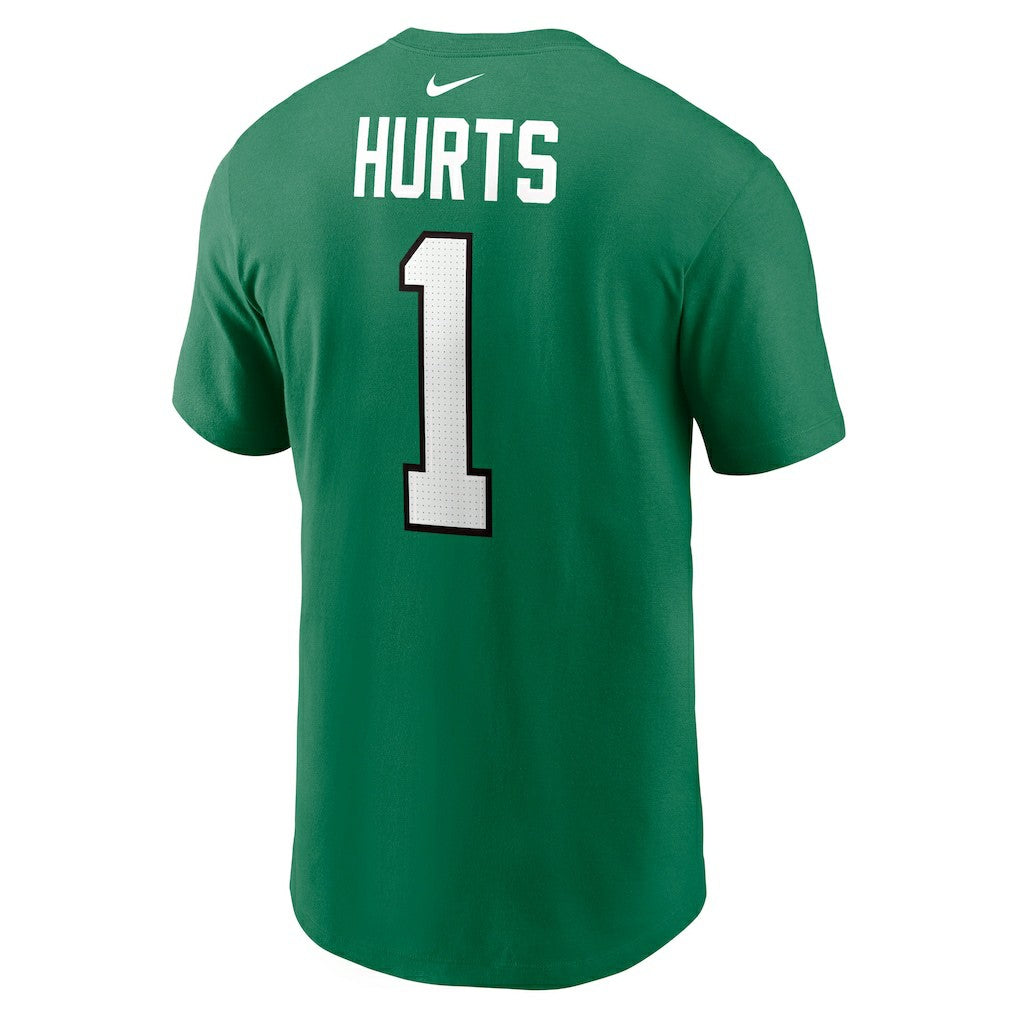 Jalen Hurts Philadelphia Eagles Alternate Player Name & Number T-Shirt Kelly Green - Nike