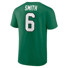 DeVonta Smith Philadelphia Eagles Alternate Icon Player Name & Number T-Shirt Kelly Green - Fanatics