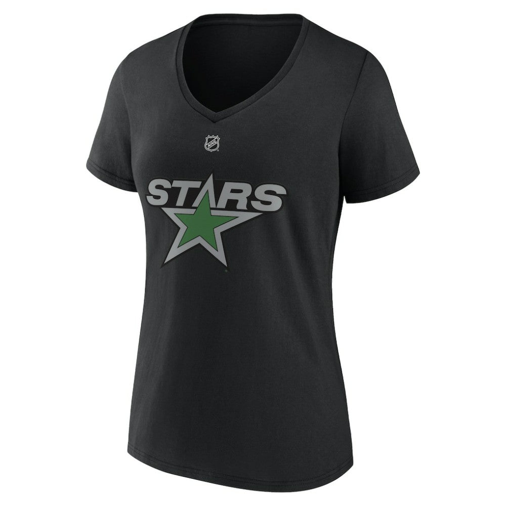 Tyler Seguin Dallas Stars - Fanatics Women's Special Edition 2.0 Name & Number V-Neck T-Shirt Black