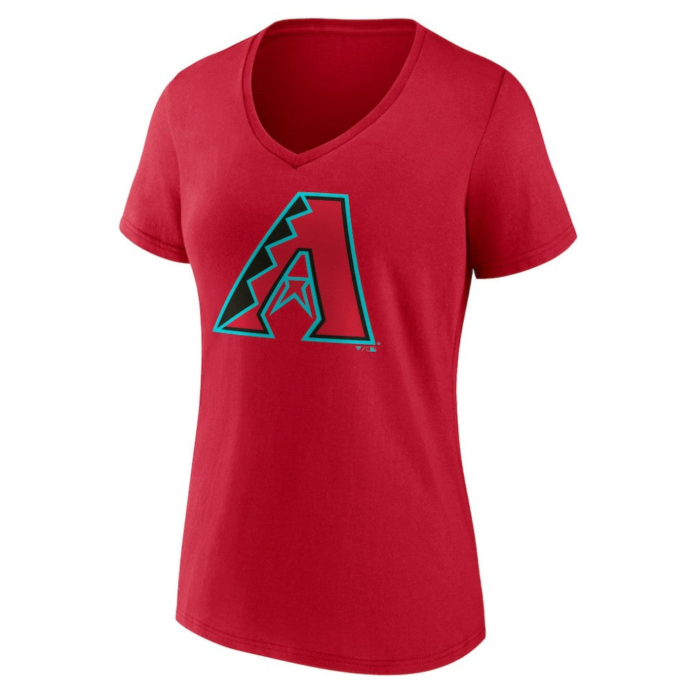 Arizona Diamondbacks Women's Official Logo V-Neck T-Shirt Sale