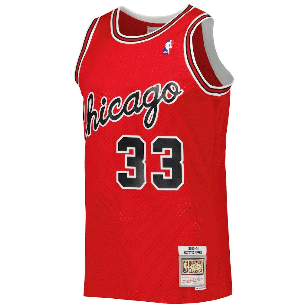 Mitchell & Ness - Scottie Pippen Chicago Bulls Hardwood Classics 2003-04 Swingman Jersey - Red