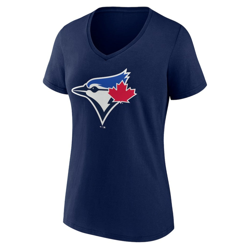 Toronto Blue Jays Women's Official Logo V-Neck T-Shirt Near Me