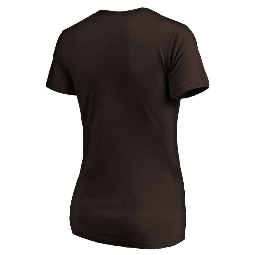 San Diego Padres Women's Victory Script Team V-Neck T-Shirt Clearance
