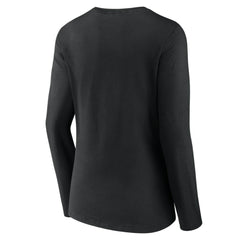 Miami Marlins Women's Victory Script Long Sleeve V-Neck T-Shirt Online