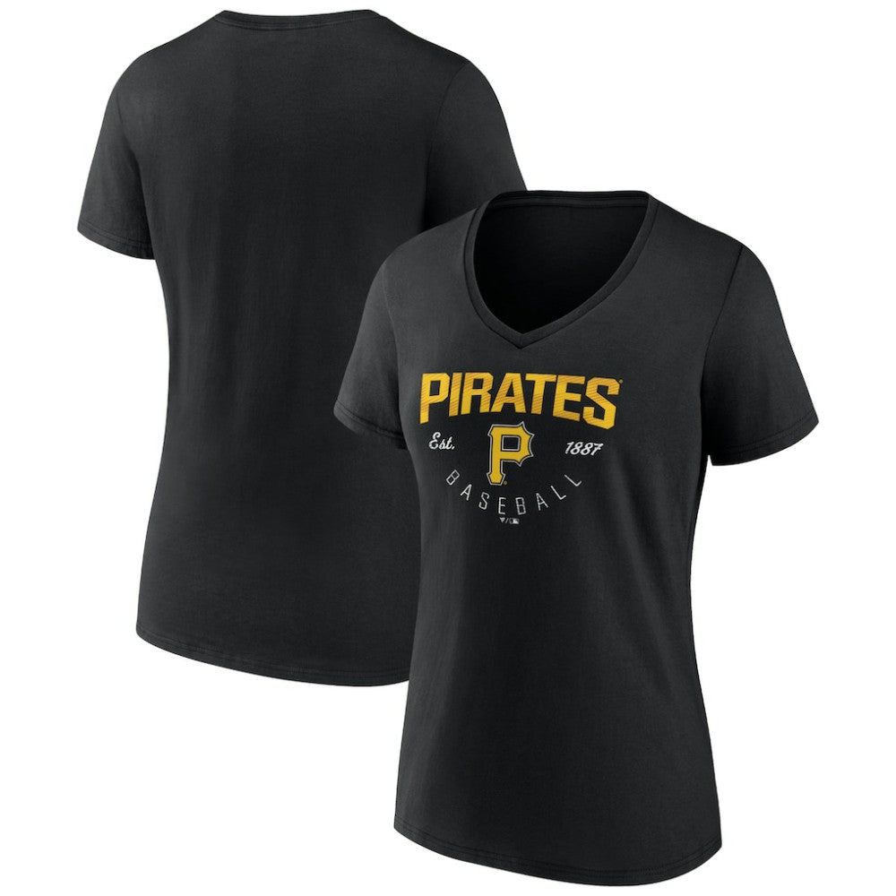 Pittsburgh Pirates Women's Live For It Team V-Neck T-Shirt Near Me