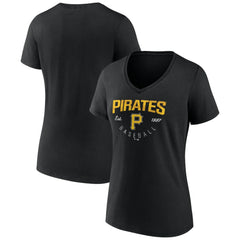Pittsburgh Pirates Women's Live For It Team V-Neck T-Shirt Near Me