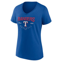 Texas Rangers Women's Live For It Team V-Neck T-Shirt Near Me