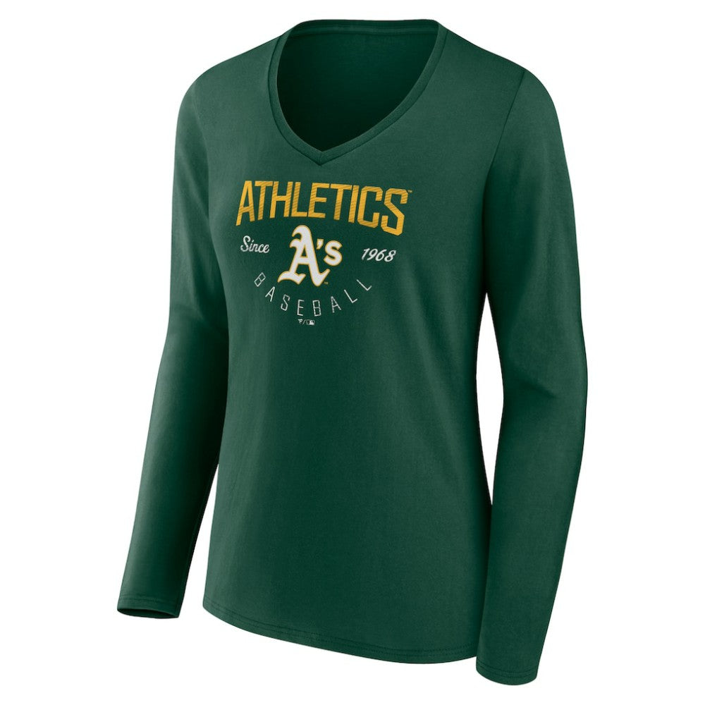 Athletics Women's Live For It Long Sleeve Long Sleeve V-Neck T-Shirt discount