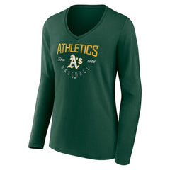 Athletics Women's Live For It Long Sleeve Long Sleeve V-Neck T-Shirt discount