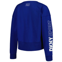 Kansas City Royals DKNY Sport Women's Lily V-Neck Pullover Sweatshirt On Sale