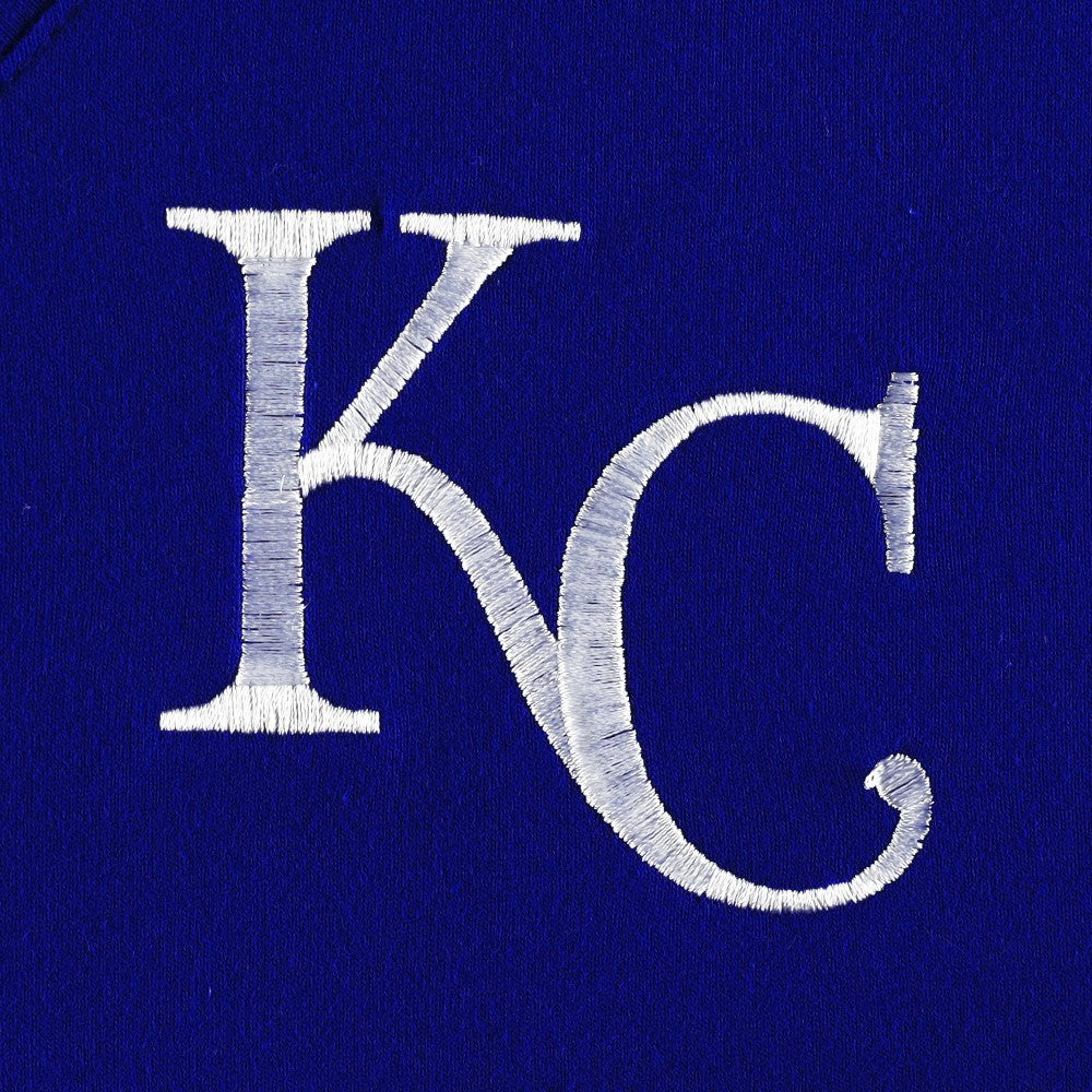 Kansas City Royals DKNY Sport Women's Lily V-Neck Pullover Sweatshirt On Sale